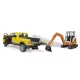 Bruder RAM Rental Service minikotróval - . kép