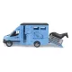 Bruder MB Sprinter transport de animale cu 1 cal - .foto