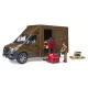 Bruder MB Sprinter cu curier UPS și accesorii - .foto