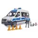 Policajné auto Bruder MB Sprinter s policajtom a so svetelným a zvukovým modulom - .Obrázok