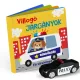 Villogó járművek fürdőkönyv játék figurával - . kép