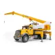 Camion cu macara Bruder MACK Granite Liebherr - .foto
