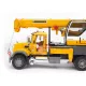 Bruder MACK Granite Liebherr darus teherautó - . kép