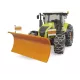 Tractor Bruder Claas Axion 950 cu lanțuri de zăpadă și lamă de zăpadă - .foto