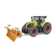 Tractor Bruder Claas Axion 950 cu lanțuri de zăpadă și lamă de zăpadă - .foto