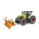 Bruder Claas Axion 950 met sneeuwkettingen en sneeuwschuif - .afbeelding