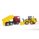 Camion de construcții Bruder MAN TGA și încărcător frontal articulat FR 130 - .foto