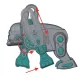 Clementoni: Știință și joc - Set de construit robot gorilă - .foto