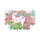 Clementoni: Unikornisok puzzle - 2 x 20 db-os - . kép