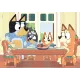 Clementoni: Bluey puzzle - 2 x 20 db-os - . kép