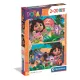 Clementoni: Dora, exploratoarea puzzle - 2 x 20 piese - .foto