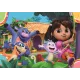 Clementoni: Dora, exploratoarea puzzle - 2 x 20 piese - .foto