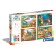 Clementoni: Winnie de Pluș 4 în 1 puzzle - .foto