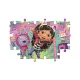 Clementoni: Gabi babaháza puzzle - 2 x 60 db-os - . kép