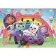 Clementoni: Gabi babaháza puzzle - 2 x 60 db-os - . kép