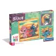 Clementoni: Stitch puzzle - 3 x 48 db-os - . kép