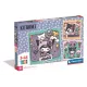 Clementoni: puzzle Hello Kitty și Kuromi - 3 x 48 piese - .foto