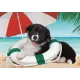Clementoni: Kutyus a strandon puzzle - 104 db-os - . kép