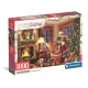 Clementoni: Mikulás látogatása puzzle - 1000 db-os - . kép