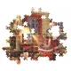 Clementoni: Mikulás látogatása puzzle - 1000 db-os - . kép