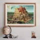 Clementoni: Múzeum - Bábel tornya puzzle - 1500 db-os - . kép