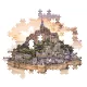 Clementoni: puzzle Mont Saint-Michel - 1500 de piese - .foto