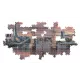 Clementoni: Traversând râul puzzle panoramic - 1000 piese - .foto