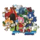 Clementoni: Sonic, a sündisznó puzzle - 300 db-os - . kép