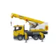 Bruder Scania Super 560R Liebherr darus teherautó fény- és hangmodullal - . kép