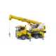 Bruder Scania Super 560R Liebherr darus teherautó fény- és hangmodullal - . kép