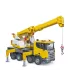 Bruder Scania Super 560R Liebherr darus teherautó fény- és hangmodullal - . kép