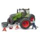 Bruder Fendt 1050 Vario met monteur en werkplaatsuitrusting - .afbeelding