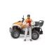 Bruder-Quad mit Führer - . bild aus