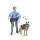 Bruder bworld Policist s psom - .slika