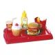 Ecoiffier: Set de hamburger în cutie de depozitare - .foto