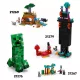 LEGO® Minecraft® A Fosztogató őrtorony és a Romboló 21278-CSOMAGOLÁSSÉRÜLT - . kép