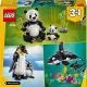 LEGO® Creator 3in1 Vadállatok: Pandacsalád 31165-CSOMAGOLÁSSÉRÜLT - . kép