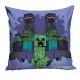 Minecraft: Kussensloop - 40 x 40 cm, blauw - .afbeelding