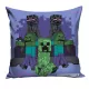 Minecraft: Párnahuzat - 40 x 40 cm, kék - . kép