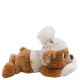 Nici: Capiccino, a plüssmackó párnával - 35 cm, fekvő - . kép