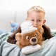 Nici: Capiccino, a plüssmackó párnával - 35 cm, fekvő - . kép