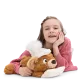 Nici: Capiccino, ursuleț de pluș cu pernă - 35 cm, culcat - .foto