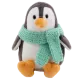 Nici: Vicces plüsspingvin sállal - 12 cm - . kép