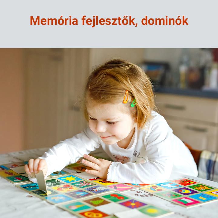 Memória fejlesztők, dominók